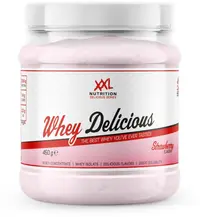 XXL Nutrition Whey Delicious Aardbei 450 gr