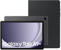 Samsung Samsung Galaxy Tab A9 Plus (2023) 64GB Wifi + Book Cover Grijs