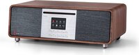 Pinell Supersound 701 - Digitale Alleskunner - DAB+ Internetradio - CD Speler - walnoot hout