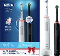 Oral-B Oral-B Pro 3 - 3900 - Zwarte En Witte Elektrische Tandenborstels Ontworpen Door Braun