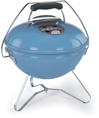 Weber Smokey Joe Premium houtskool barbecue / blauw / staal / rond