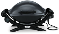 Weber Q 1400 elektrische barbecue / zwart, grijs / aluminium / rechthoekig