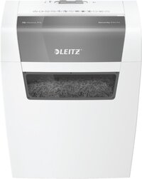 Leitz IQ Home 80340000 P4 papierversnipperaar, 6 vellen, 15 liter afvalcontainer, stil en compact, wit